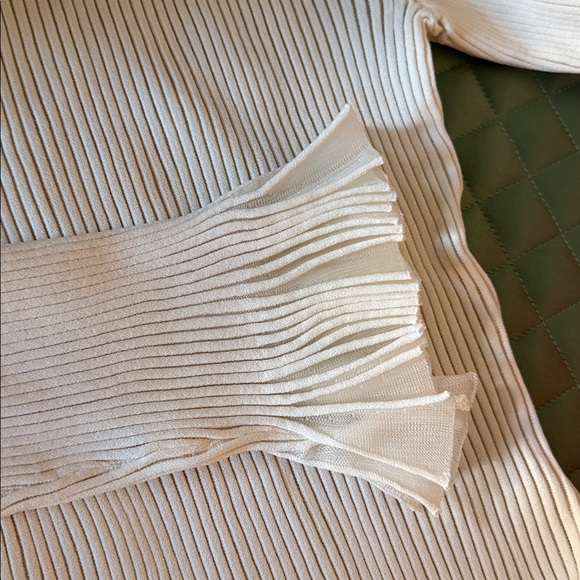 ❤️NWT  Ulla Johnson Aster Top Ribbed Cowrie - Picture 3 of 4